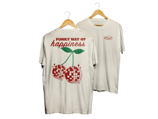 Happiness Colorshirt Cherry